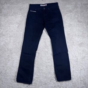 Diesel Josef 916 Mens Dark Wash Straight Leg Denim Jeans W29 L34 Made in Italy